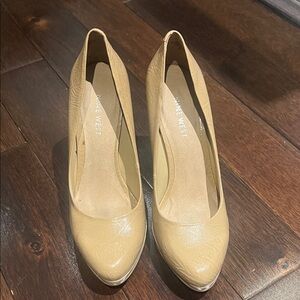 Nine West Tan Heels